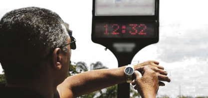 ACERTE O RELÓGIO - Relógios devem ser atrasados em uma hora nas regiões Sul, Centro-Oeste e Sudeste do país