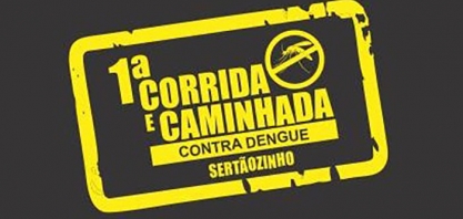 ESPORTE E CONSCIENTIZAÇÃO - 1ª Corrida e Caminhada contra a Dengue acontece no dia 22 de janeiro