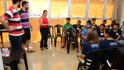 CIDADANIA - Casa da Juventude e Trabalho Técnico Social da obra de Macrodrenagem firmam parceria para fomento da sustentabilidade entre os jovens