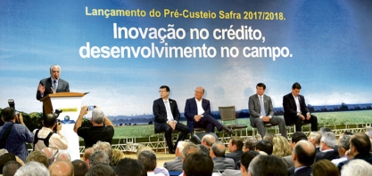 AGRICULTURA - Presidente Michel Temer visita Ribeirão para anunciar crédito em apoio ao setor agrícola