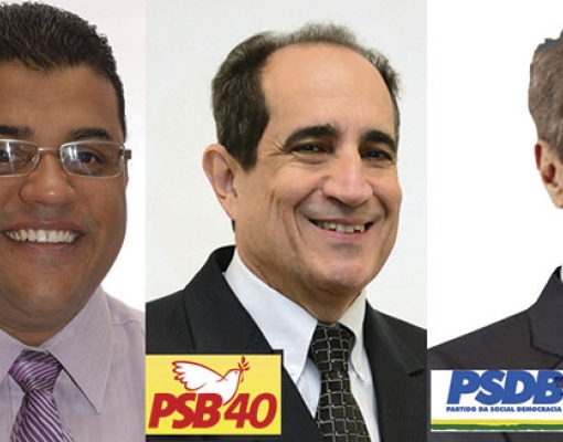 POLÍTICA - Os três candidatos de Sertãozinho estarão frente à frente em debates nos próximos dias