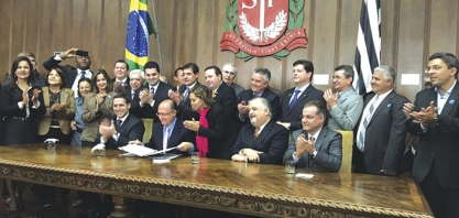 UNIÃO DE FORÇAS - Governador Alckmin assina projeto que cria a Região Metropolitana de Ribeirão Preto