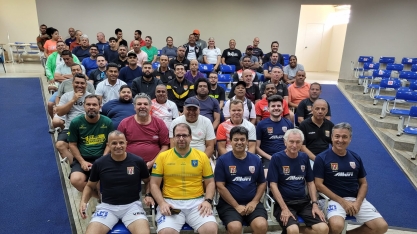 Liga Sertanezina de Futsal Reciclagem das regras de futsal foi um sucesso total