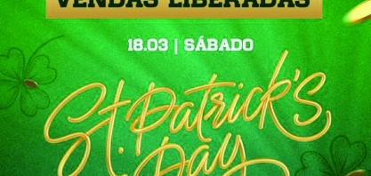 St Patrick’s na Mata do Leão!