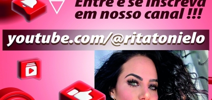 Apresentadora Rita Toniello tenta inovar usando agora o canal do YouTube com link diretamente da STZTV
