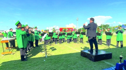 Banda Marcial da Juventude é campeã brasileira de fanfarras
