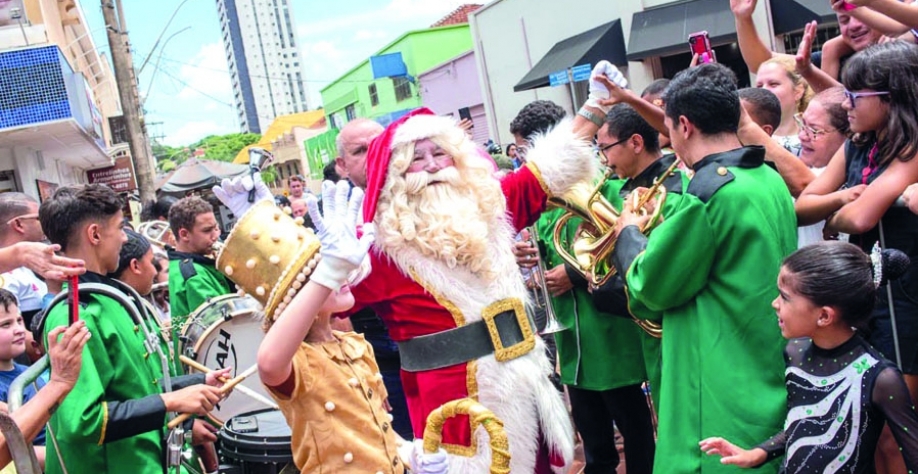 O Papai Noel já chegou a Sertãozinho