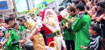 O Papai Noel já chegou a Sertãozinho