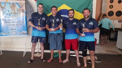 10º Torneio de Biribol “josé Ademir Picolli in memoriam”  - A equipe Os Australianos foi a grande campeã