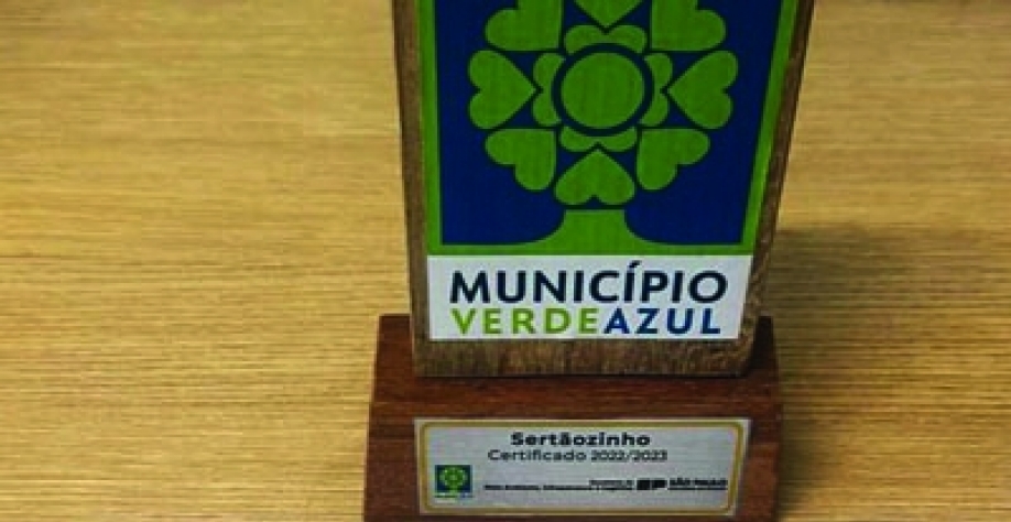 Sertãozinho é destaque no ranking programa Município VerdeAzul