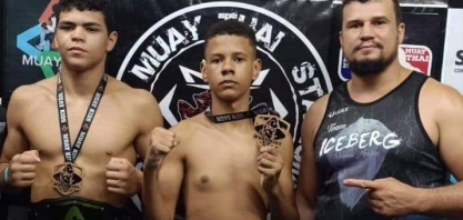 Sertanezinos se destacam em competição de Muay Thai