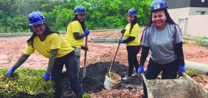 Presença feminina é cada vez maior no canteiro de obras