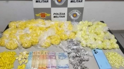 Homem é preso com quase 6 mil porções de drogas na região