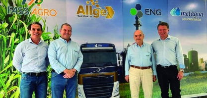 Presidente da Volvo visita a Usina Viralcool e também empresa em Sertãozinho