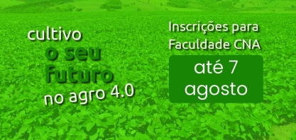 Inscrições para faculdade CNA seguem até 7 de agosto