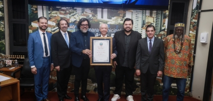 Paulo Sérgio Fabrino Ribeiro recebe o título de cidadão ribeirão-pretano