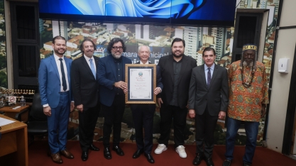 Paulo Sérgio Fabrino Ribeiro recebe o título de cidadão ribeirão-pretano