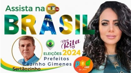 Hoje  tem entrevista com o candidato a Prefeito Zezinho Gimenez  às 19:30hs na stztv