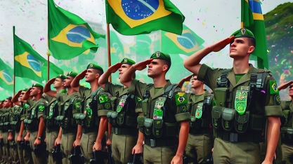 Por falar em desfiles...