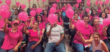 Outubro Rosa: colaboradoras da Viralcool participam de palestra educativa