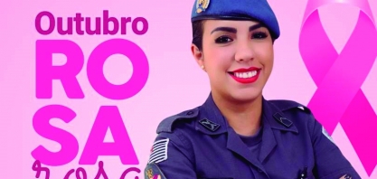 O 43ºBPM/I apoia a conscientização e a prevenção ao câncer de mama