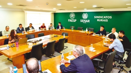 EVENTO - Faesp apresenta agricultura irrigada no Brasil à comitiva chinesa