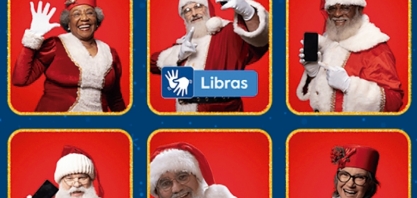 NATAL - Saiba como fazer videochamadas com o Papai e a Mamãe Noéis