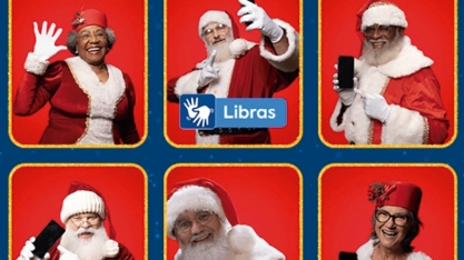 NATAL - Saiba como fazer videochamadas com o Papai e a Mamãe Noéis