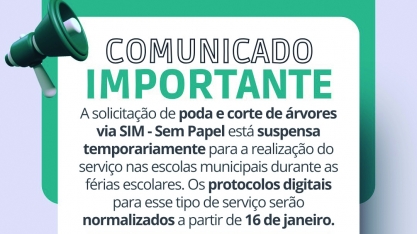 COMUNICADO IMPORTANTE