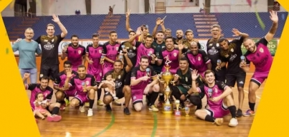 A equipe sertanezina foi a grande campeã da Liga