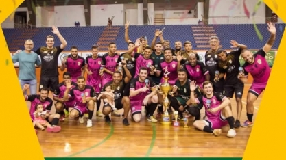 A equipe sertanezina foi a grande campeã da Liga