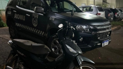 GCM de Sertãozinho apreende motocicleta