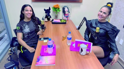 O pod cast Dra. Rita recebeu nesta semana a atleta Larissa Silva 