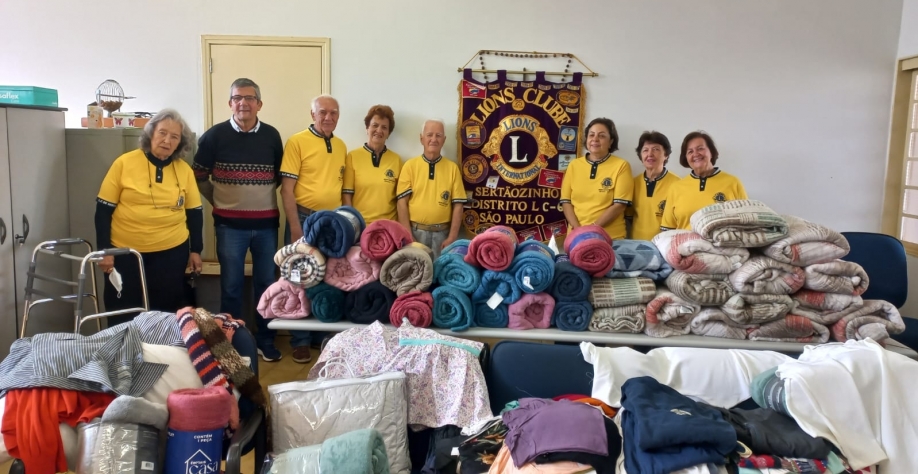 Lions Clube Sertãozinho, parceiro da Prefeitura na Campanha do Agasalho 2025