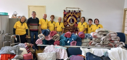 Lions Clube Sertãozinho, parceiro da Prefeitura na Campanha do Agasalho 2025