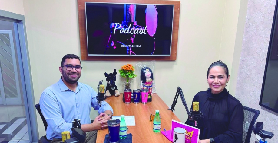 Podcast Dra. Rita recebeu o secretário de Saúde de Sertãozinho, Renan Urizzi