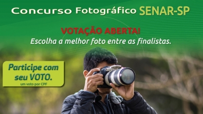 Aberta a votação popular do Concurso Fotográfico do Senar-SP