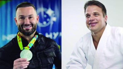 Sertãozinho recebe visita dos ex-atletas Diego Hypólito e Branco Zanol