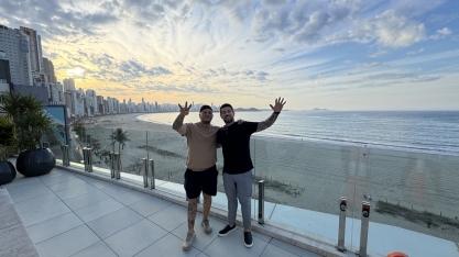 Influencer Toguro visita imóveis de luxo com um dos maiores especialistas do mercado imobiliário de alto padrão no Sul do país