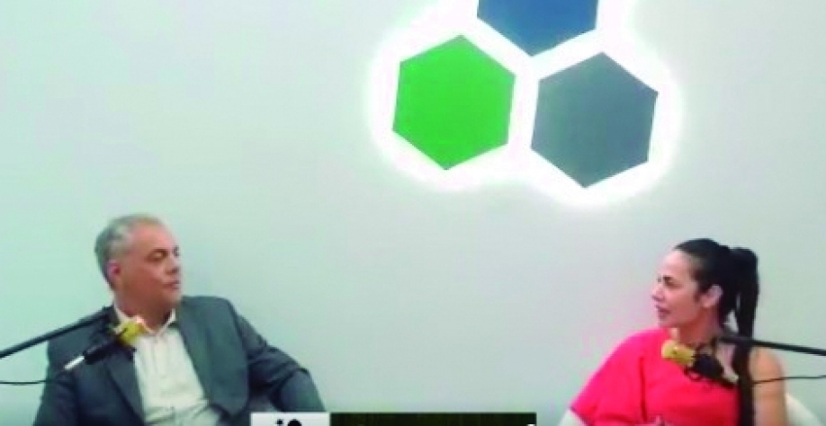 Pela primeira vez, a Fenasucro recebeu um programa ao vivo transmitido diretamente da feira