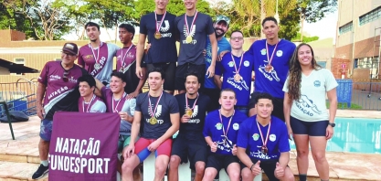 Natação de Sertãozinho conquista ouro, prata e bronze nos 67º Jogos Regionais