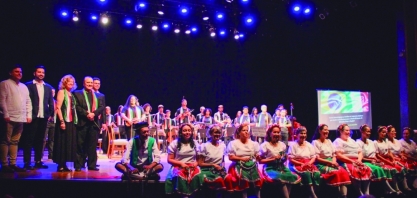 Noite italiana no teatro municipal em Ribeirão Preto 