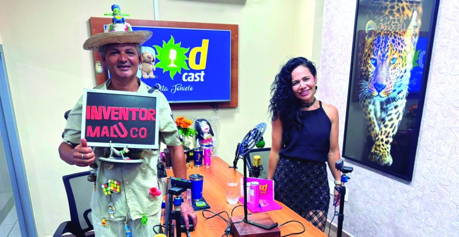 Dra. Rita destaca a criatividade e as invenções de Geovam Soares