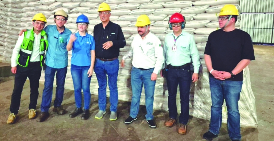 Viralcool recebe visita de representantes da Aeropuertos y Servicios Auxiliares (ASA), do México