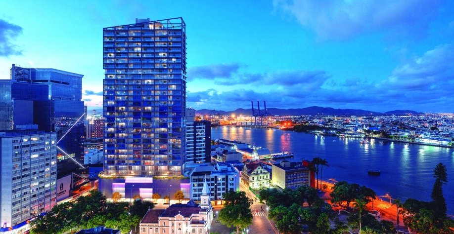 90% vendido, edifício instagramável com rooftop panorâmico aposta em moradia por assinatura