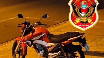 GCM de Sertãozinho apreende motocicleta em ponto conhecido pelo tráfico de drogas
