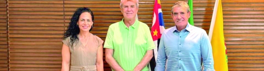 Dra. Rita Tonielo se reúne com prefeito de Sertãozinho e conta com a presença de Duarte Nogueira