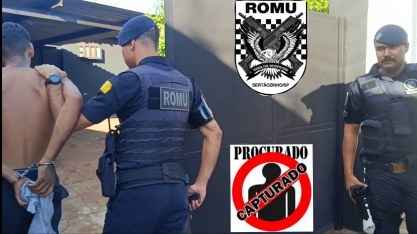 GCM de Sertãozinho prende homem procurado por tráfico de drogas