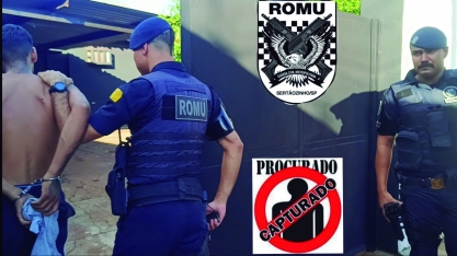 GCM de Sertãozinho prende homem procurado por tráfico de drogas