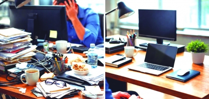 Quando a bagunça vira ruído mental